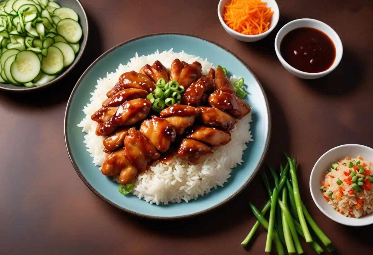 Så här gör du den perfekta sticky chicken! illustration